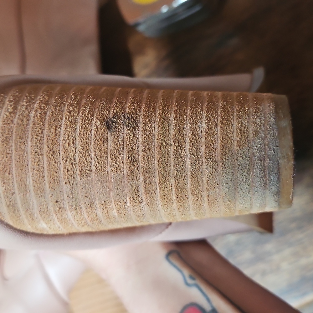 Steve Madden Baby Pink Heeled Cowboy Boots - Picture 12 of 12